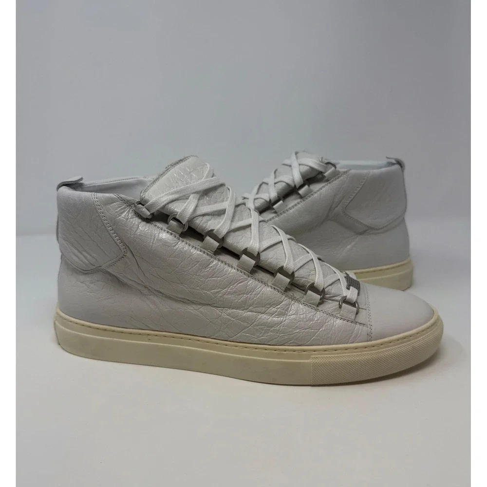 Balenciaga | Shoes | Balenciaga Arena High Top Sneaker White 